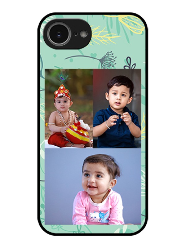 Custom iPhone 16e Custom Glass Phone Case - Forever Family Design