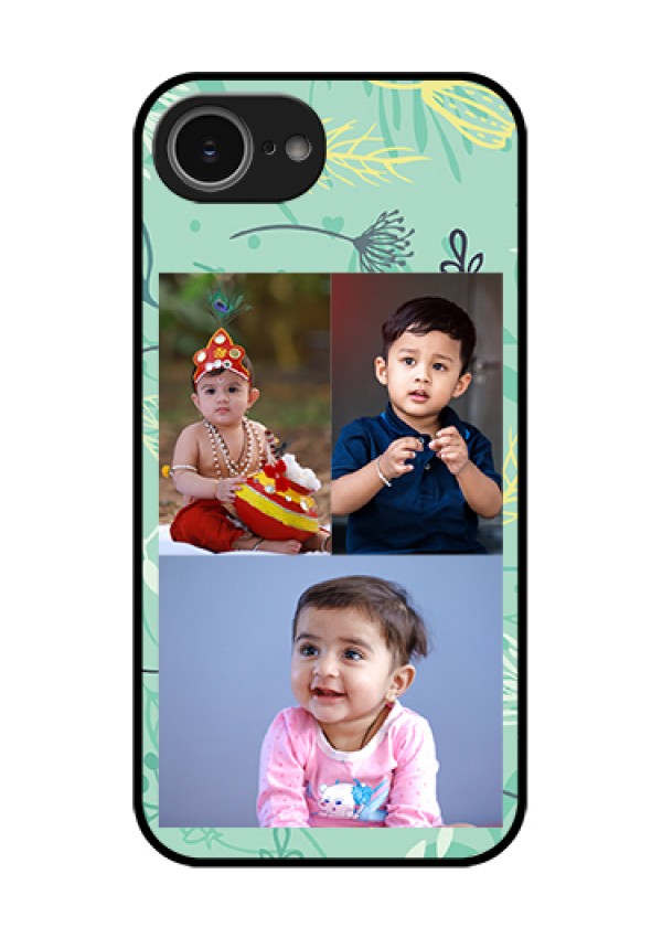 iPhone 16e Custom Glass Phone Case - Forever Family Design