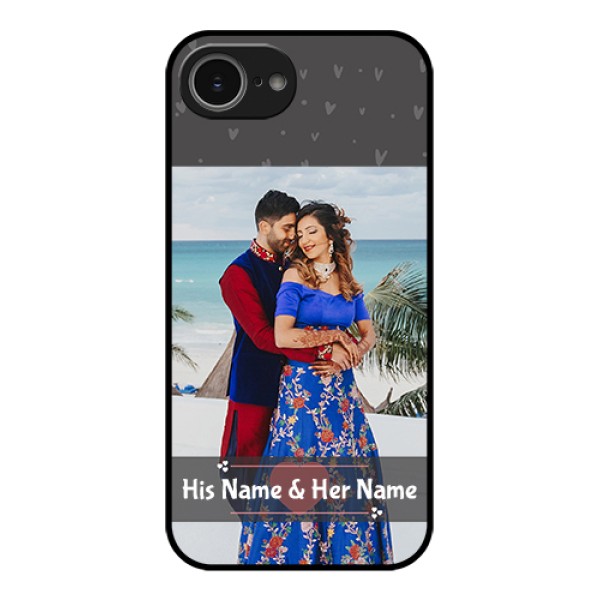iPhone 16e Custom Glass Phone Case - Buy Love Design With Photo Online iPhone 16e Custom Glass Phone Case - Buy Love Design With Photo Online