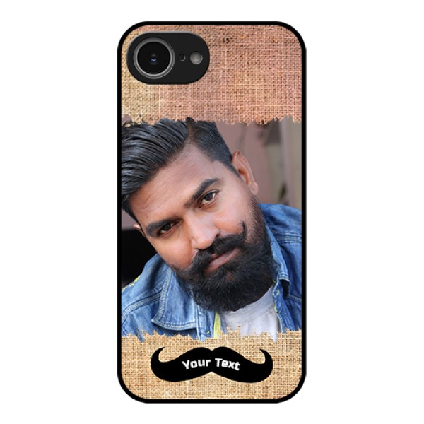iPhone 16e Custom Glass Phone Case - With Texture Design