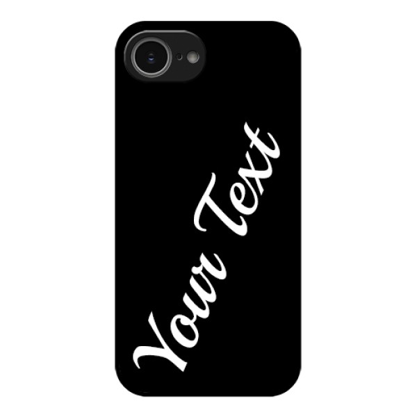 iPhone 16e Custom Glass Phone Case - With Your Name Design