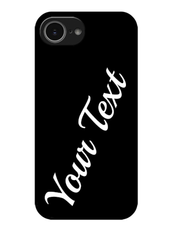 Custom iPhone 16e Custom Glass Phone Case - With Your Name Design