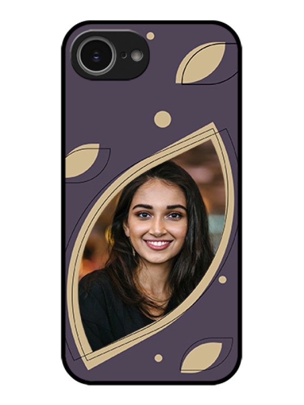 Custom iPhone 16e Custom Glass Phone Case - Falling Leaf Design