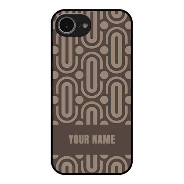 iPhone 16e Custom Glass Phone Case - Captivating Zero Pattern Design iPhone 16e Custom Glass Phone Case - Captivating Zero Pattern Design