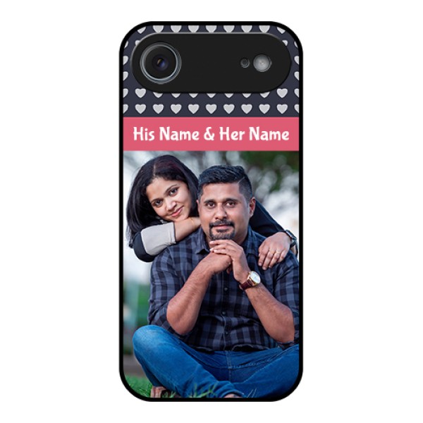 Apple iPhone 17 Air Custom Glass Phone Case - Love Symbols Design