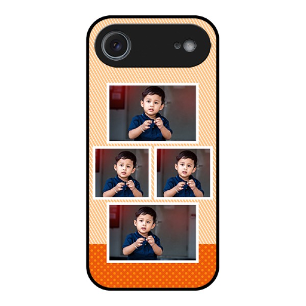 Apple iPhone 17 Air Custom Glass Phone Case - Bulk Photos Upload Design