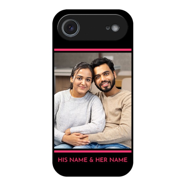Apple iPhone 17 Air Custom Glass Phone Case - With Add Text Design