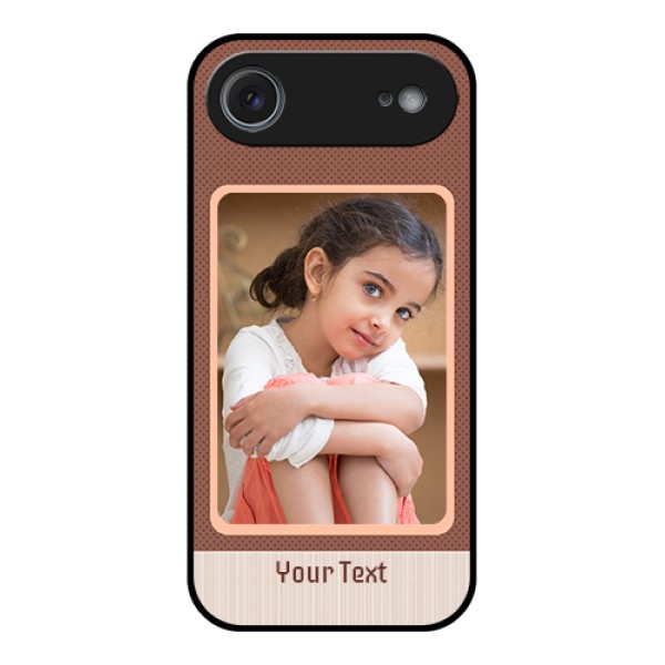 Apple iPhone 17 Air Custom Glass Phone Case - Simple Pic Upload Design Apple iPhone 17 Air Custom Glass Phone Case - Simple Pic Upload Design