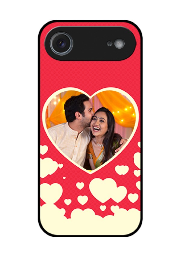 Apple iPhone 17 Air Custom Glass Phone Case - Love Symbols Phone Cover Design
