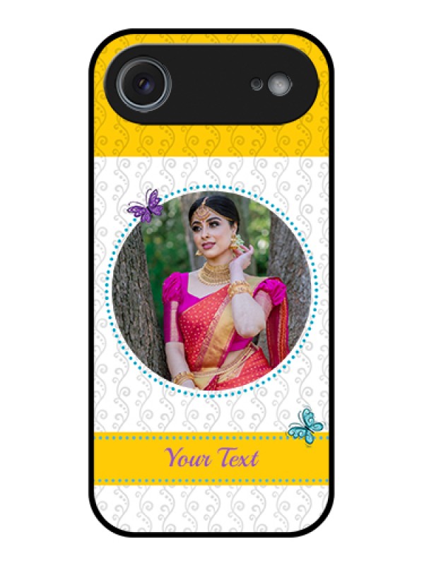 Custom Apple iPhone 17 Air Custom Glass Phone Case - Girls Premium Case Design