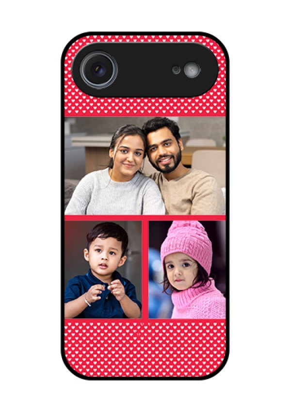 Apple iPhone 17 Air Custom Glass Phone Case - Bulk Photo Upload Design