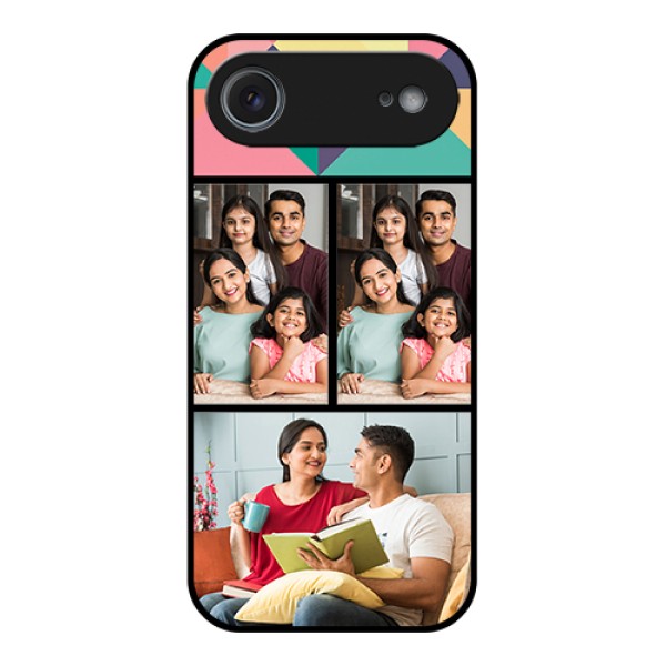 Apple iPhone 17 Air Custom Glass Phone Case - Bulk Pic Upload Design Apple iPhone 17 Air Custom Glass Phone Case - Bulk Pic Upload Design