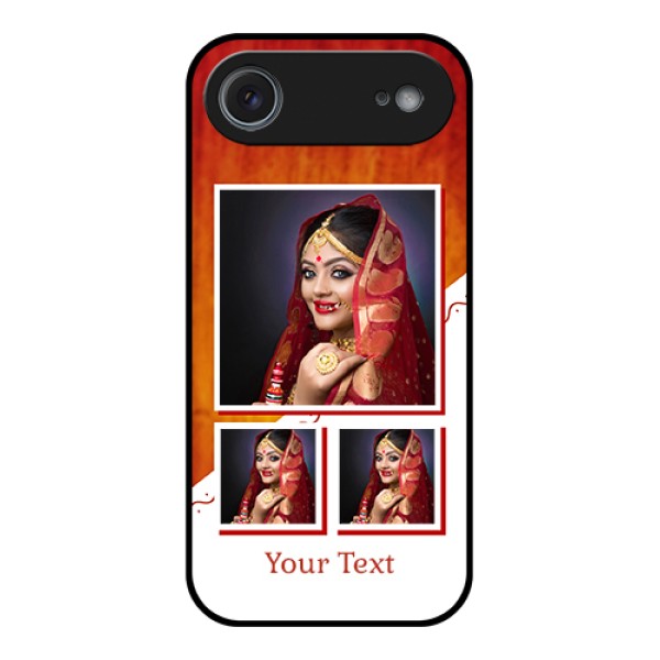 Apple iPhone 17 Air Custom Glass Phone Case - Wedding Memories Design Apple iPhone 17 Air Custom Glass Phone Case - Wedding Memories Design