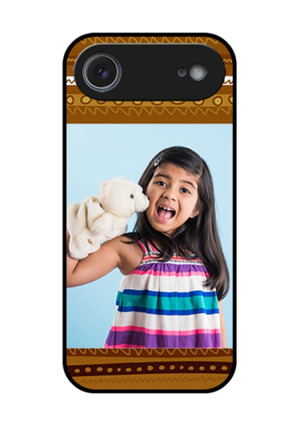 Apple iPhone 17 Air Custom Glass Phone Case - Friends Picture Upload Design