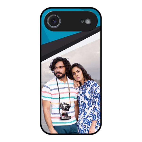 Apple iPhone 17 Air Custom Glass Phone Case - Simple Pattern Photo Upload Design Apple iPhone 17 Air Custom Glass Phone Case - Simple Pattern Photo Upload Design
