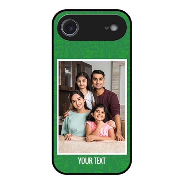 Apple iPhone 17 Air Custom Glass Phone Case - Picture Upload Design