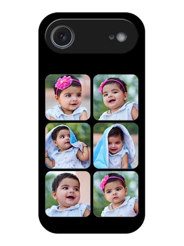 Custom Apple iPhone 17 Air Custom Glass Phone Case - Multiple Pictures Design