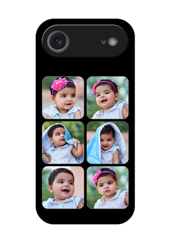Apple iPhone 17 Air Custom Glass Phone Case - Multiple Pictures Design