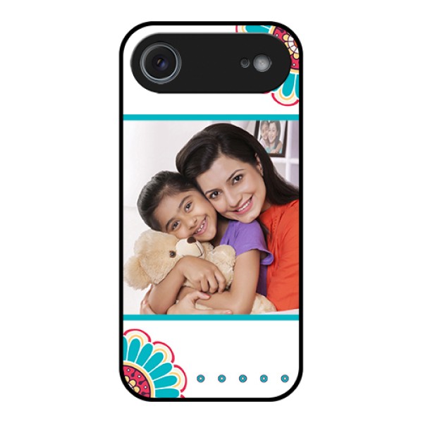 Apple iPhone 17 Air Custom Glass Phone Case - Flower Design Apple iPhone 17 Air Custom Glass Phone Case - Flower Design