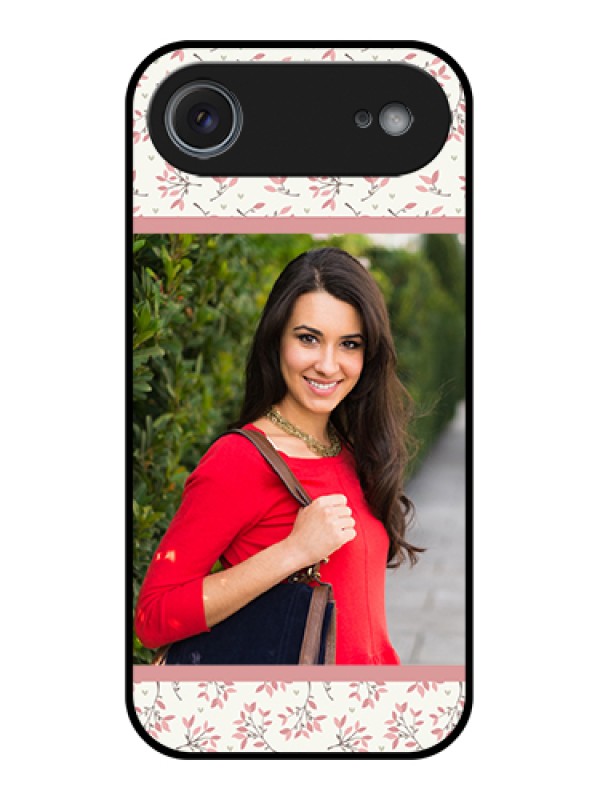 Custom Apple iPhone 17 Air Custom Glass Phone Case - Stunning Floral Design