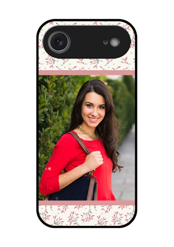 Apple iPhone 17 Air Custom Glass Phone Case - Stunning Floral Design