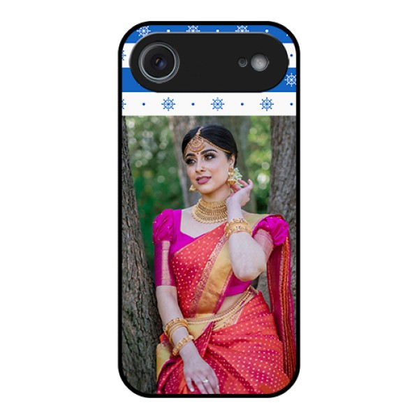 Apple iPhone 17 Air Custom Glass Phone Case - Snow Pattern Design Apple iPhone 17 Air Custom Glass Phone Case - Snow Pattern Design