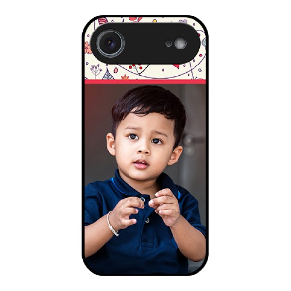 Apple iPhone 17 Air Custom Glass Phone Case - Premium Floral Design