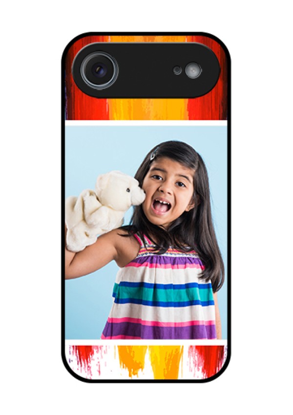Apple iPhone 17 Air Custom Glass Phone Case - Multi Color Design