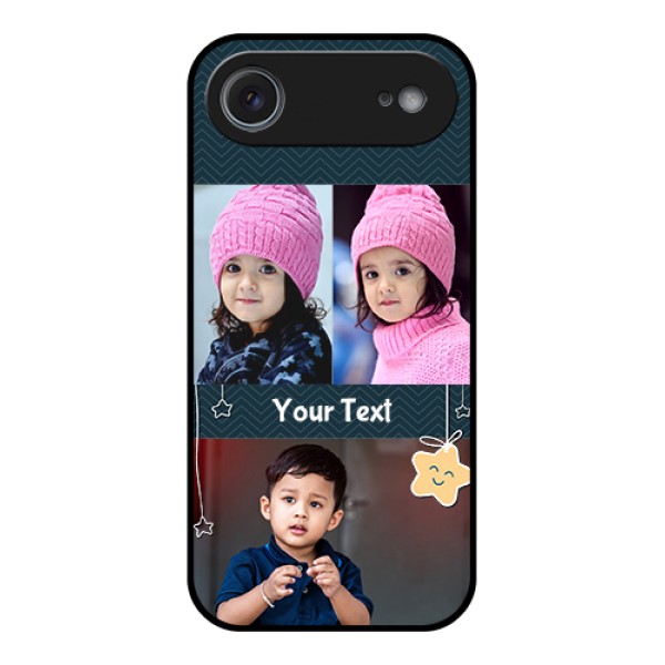 Apple iPhone 17 Air Custom Glass Phone Case - Hanging Stars Design Apple iPhone 17 Air Custom Glass Phone Case - Hanging Stars Design