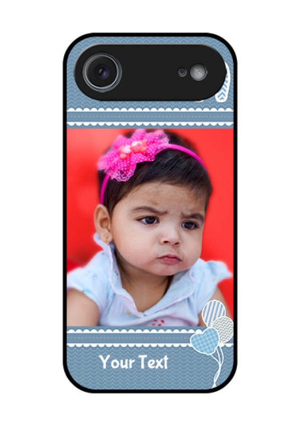 Apple iPhone 17 Air Custom Glass Phone Case - With Kids Pattern Design