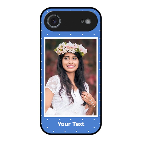 Apple iPhone 17 Air Custom Glass Phone Case - Polka Dots Design