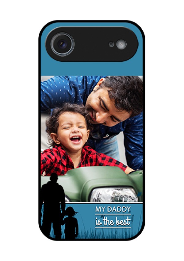 Apple iPhone 17 Air Custom Glass Phone Case - Best Dad Design