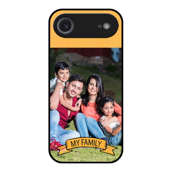 Apple iPhone 17 Air Custom Glass Phone Case - My Family Design