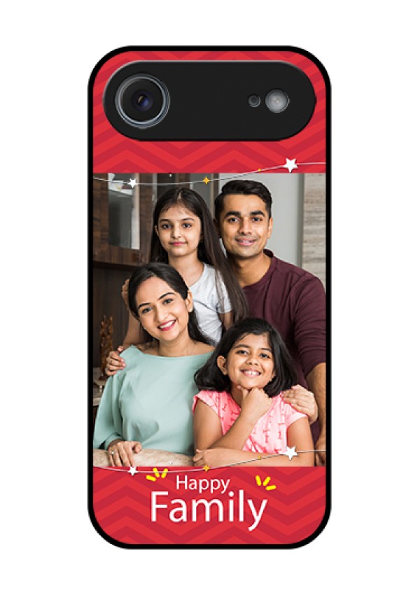 Apple iPhone 17 Air Custom Glass Phone Case - Happy Family Design