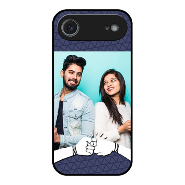 Apple iPhone 17 Air Custom Glass Phone Case - With Best Friends Design Apple iPhone 17 Air Custom Glass Phone Case - With Best Friends Design