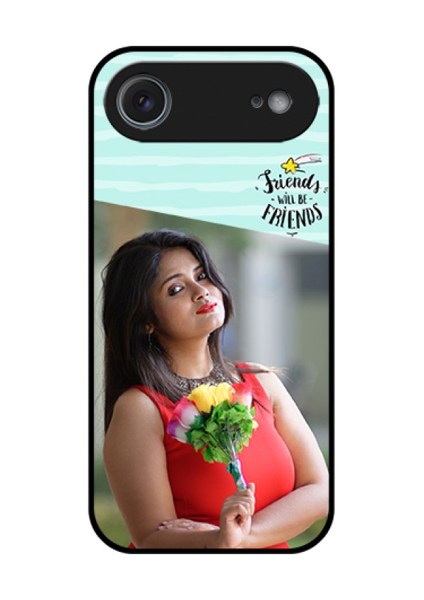 Apple iPhone 17 Air Custom Glass Phone Case - Friends Picture Icon Design