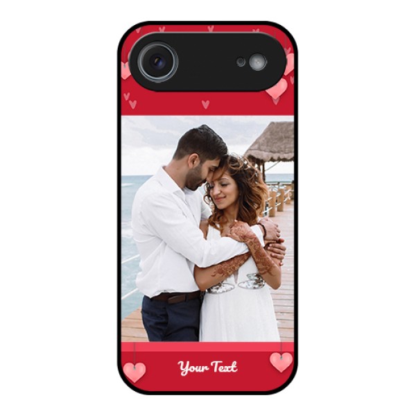 Apple iPhone 17 Air Custom Glass Phone Case - Valentines Day Design