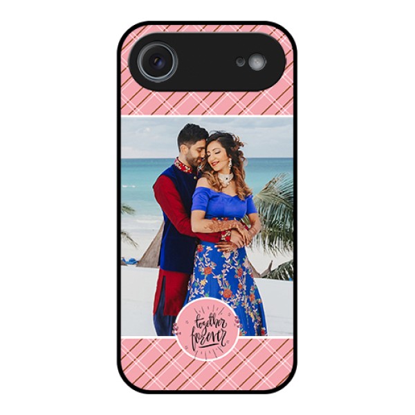 Apple iPhone 17 Air Custom Glass Phone Case - Together Forever Design