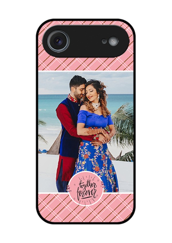 Apple iPhone 17 Air Custom Glass Phone Case - Together Forever Design
