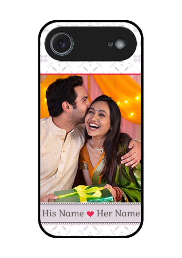 Apple iPhone 17 Air Custom Glass Phone Case - With Photo And Ethnic Design