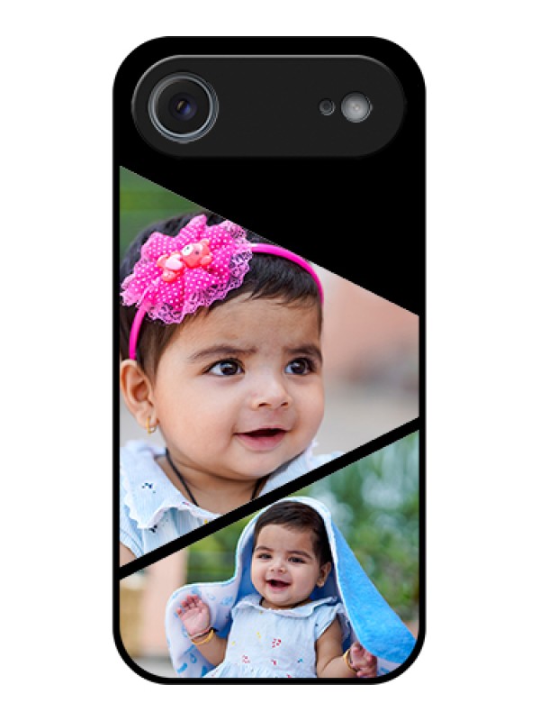 Custom Apple iPhone 17 Air Custom Glass Phone Case - Semi Cut Design