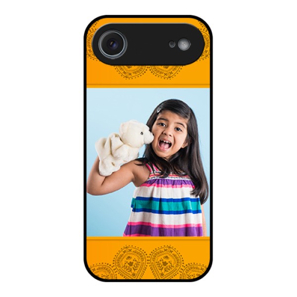 Apple iPhone 17 Air Custom Glass Phone Case - Photo Wedding Design