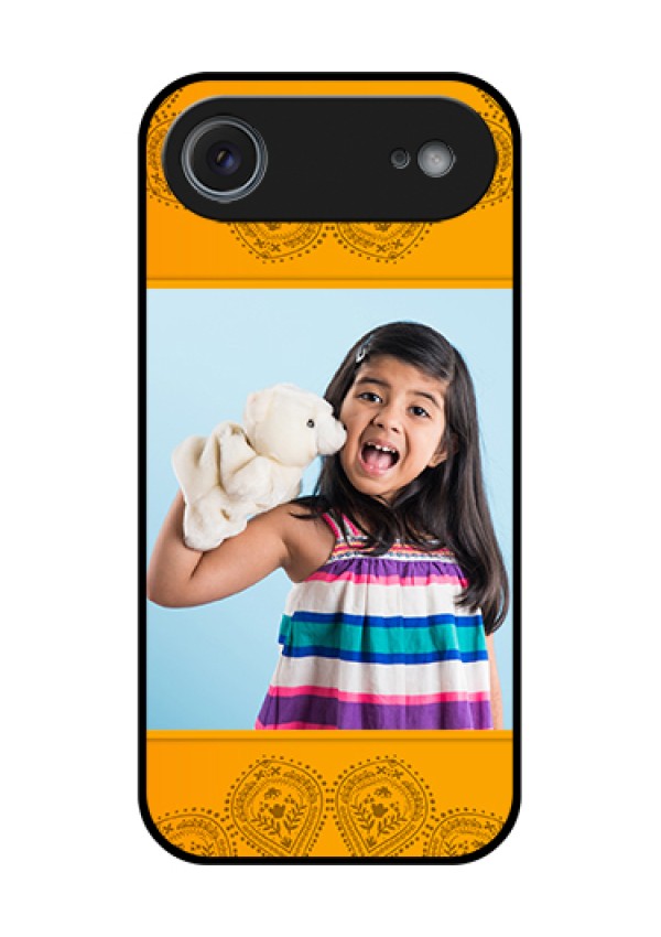 Apple iPhone 17 Air Custom Glass Phone Case - Photo Wedding Design