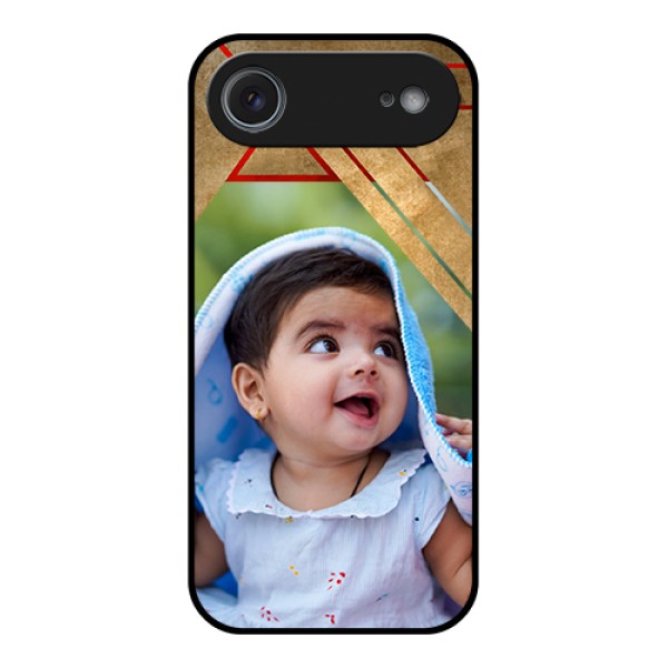 Apple iPhone 17 Air Custom Glass Phone Case - Gradient Abstract Texture Design