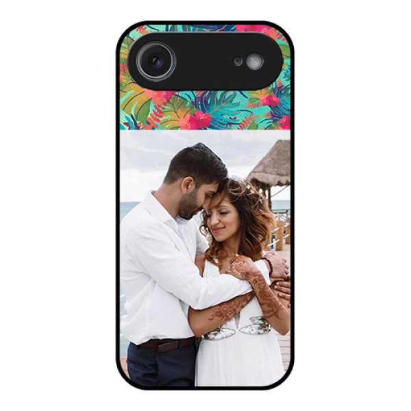 Apple iPhone 17 Air Custom Glass Phone Case - Watercolor Floral Design Apple iPhone 17 Air Custom Glass Phone Case - Watercolor Floral Design