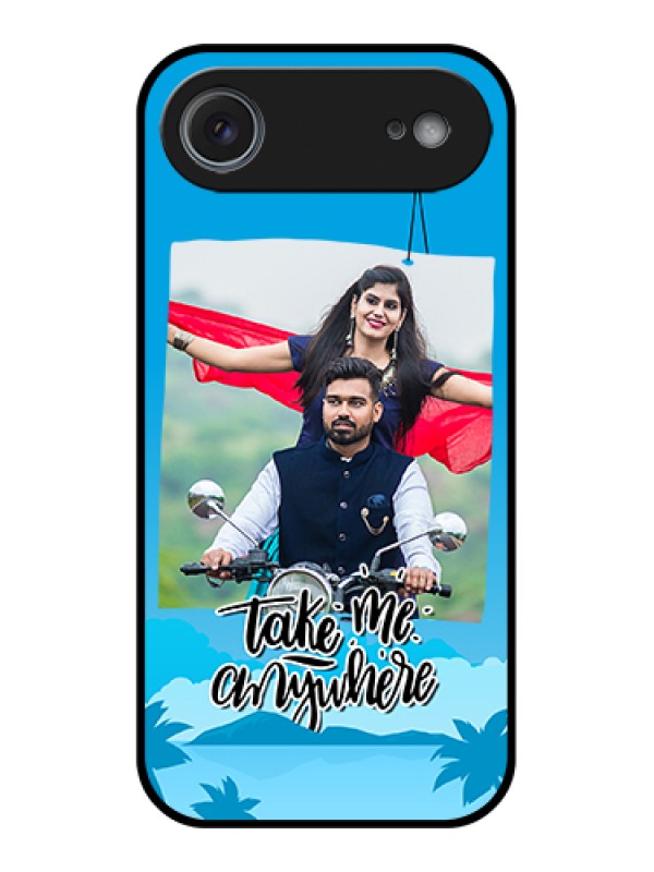 Custom Apple iPhone 17 Air Custom Glass Phone Case - Traveller Design