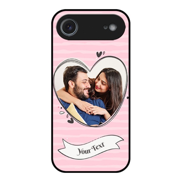 Apple iPhone 17 Air Custom Glass Phone Case - Vintage Heart Design Apple iPhone 17 Air Custom Glass Phone Case - Vintage Heart Design