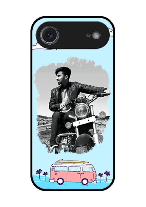 Apple iPhone 17 Air Custom Glass Phone Case - Travel & Adventure Design