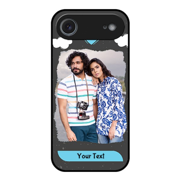 Apple iPhone 17 Air Custom Glass Phone Case - Splashes With Love Doodles Design Apple iPhone 17 Air Custom Glass Phone Case - Splashes With Love Doodles Design