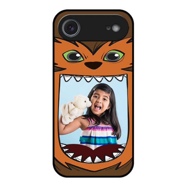 Apple iPhone 17 Air Custom Glass Phone Case - Owl Monster Back Case Design Apple iPhone 17 Air Custom Glass Phone Case - Owl Monster Back Case Design
